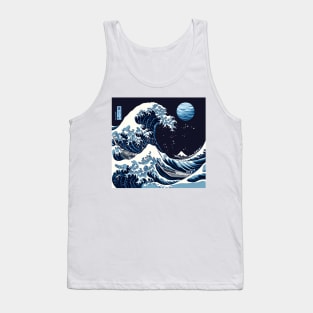 the great wave Tank Top